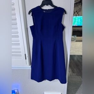 Vintage Talbots Purple Sleeveless Midi Dress